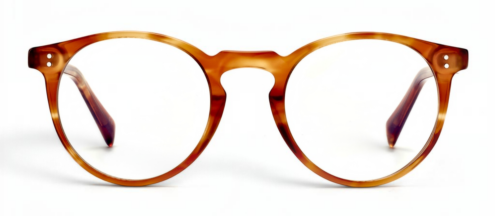 lavunett Layla round blue light glasses in tortoiseshell acetate