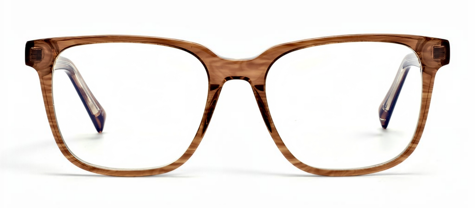 lavunett Bueno square blue light glasses in tortoiseshell acetate
