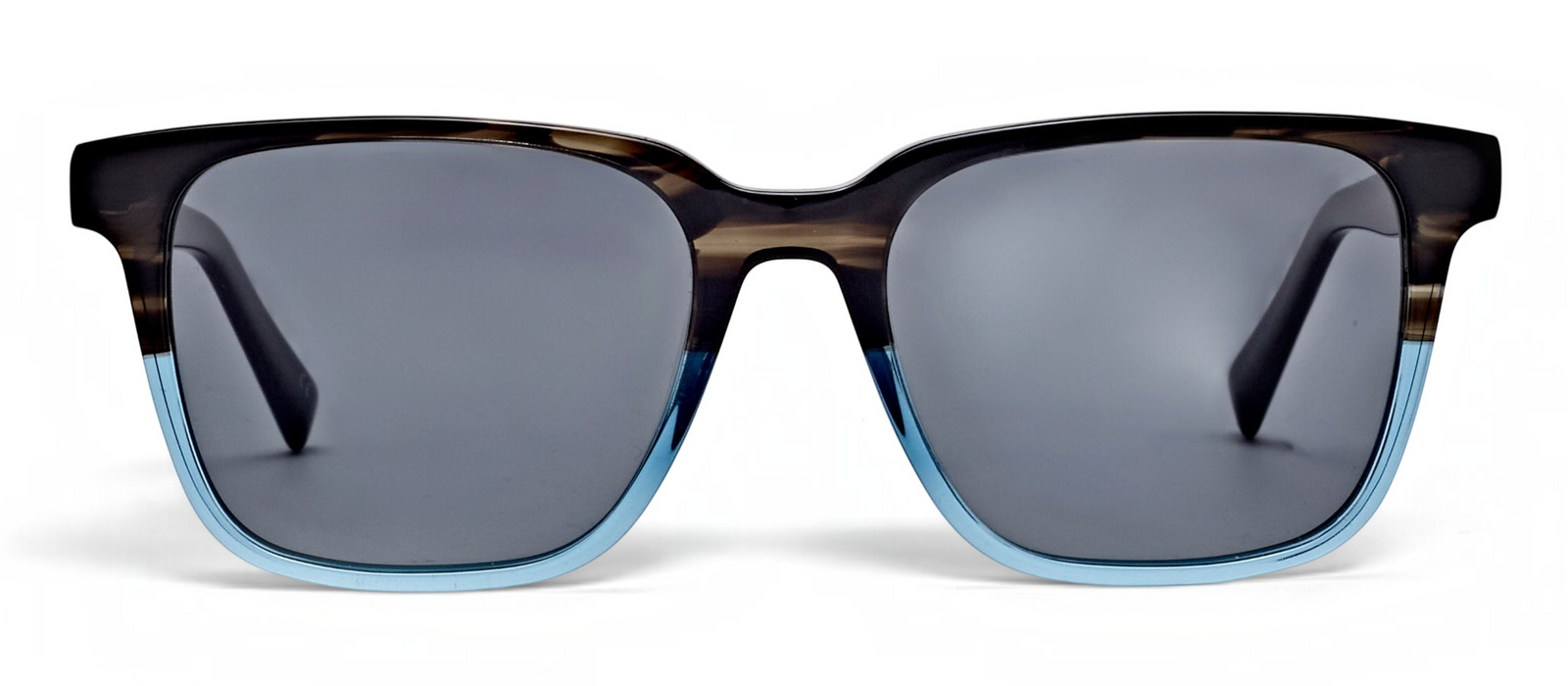 lavunett Naerobi square sunglasses in coloured acetate with polarised lenses