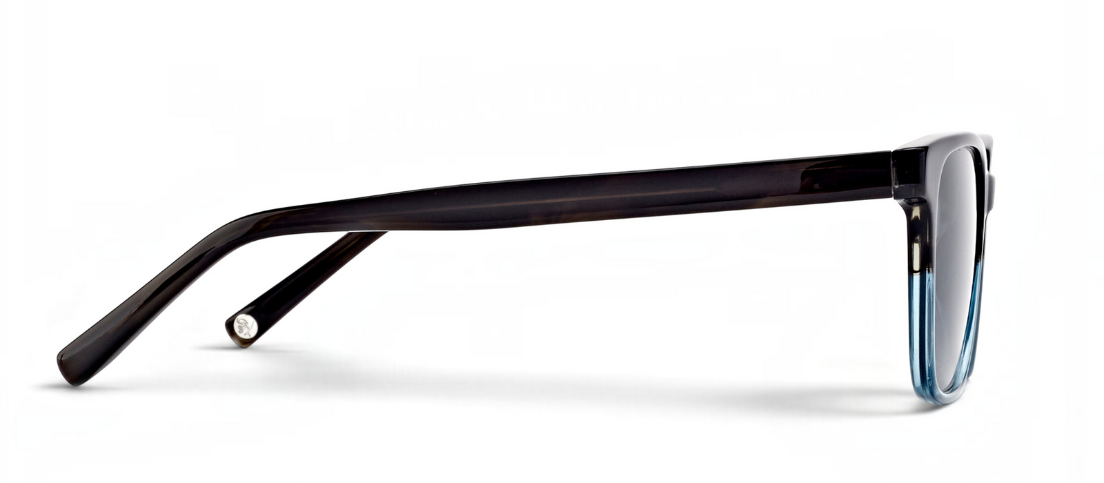 lavunett Naerobi square sunglasses in coloured acetate with polarised lenses, view 3