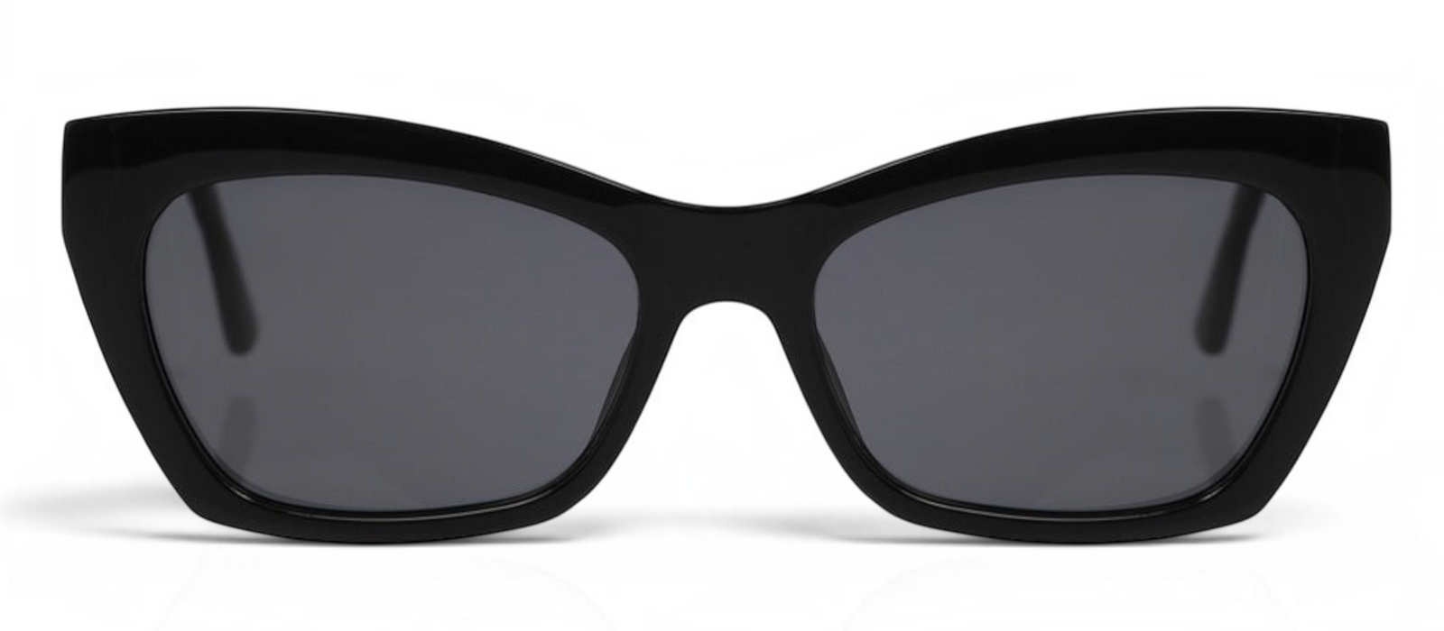 lavunett Céline cat-eye sunglasses in black acetate with polarised lenses
