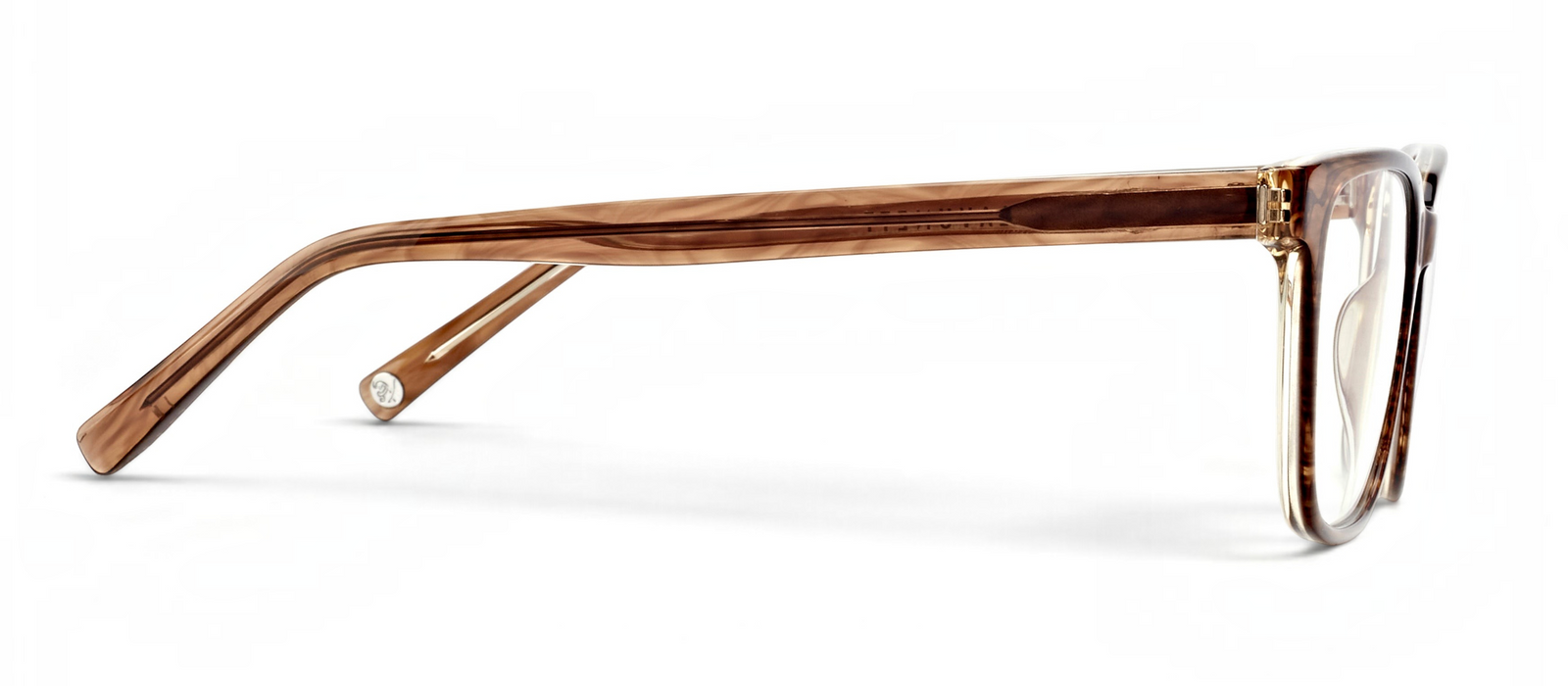 lavunett Bueno square blue light glasses in tortoiseshell acetate, view 3