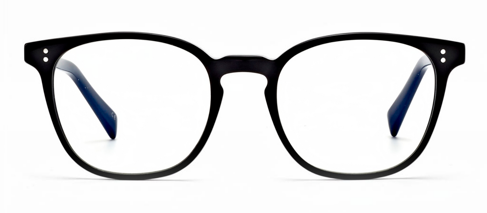 lavunett Gepetto square blue light glasses in black acetate