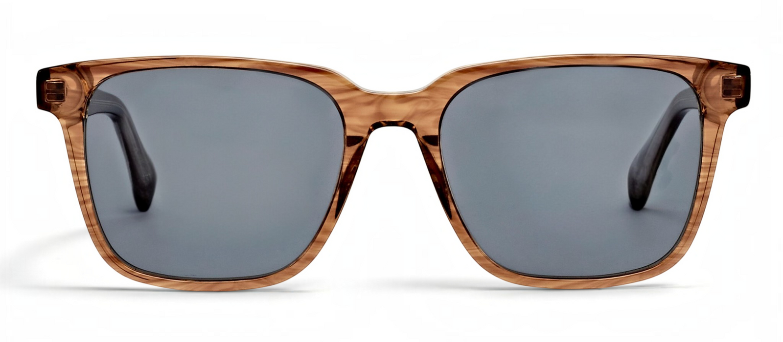 lavunett Denis square sunglasses in tortoiseshell acetate with polarised lenses