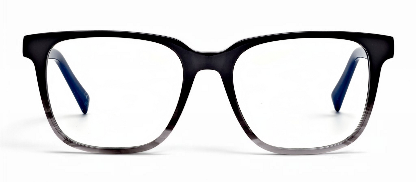 lavunett Joshua square blue light glasses in black acetate