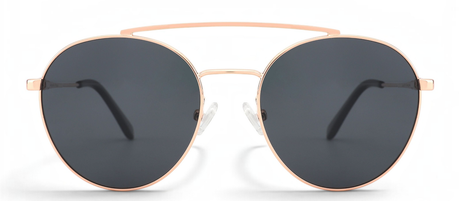 lavunett Pablito aviator sunglasses in gold titanium with tinted lenses