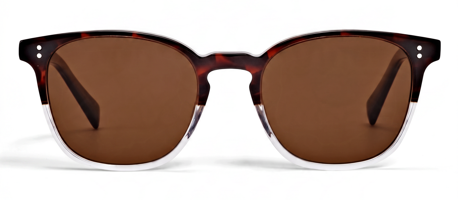 lavunett Cray square sunglasses in tortoiseshell acetate with polarised lenses